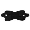 7611 Sports Kneepad Black Breathable Knee Compression Sleeve Adjustable Compression