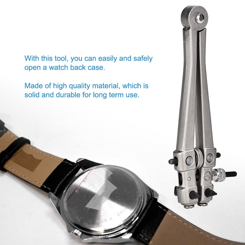 Professional Watch Back Case Opener Cover Repair Wrench Remover Tool