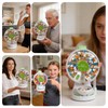 JULOS Daily Pill Dispenser with One-Press Button for Seniors &