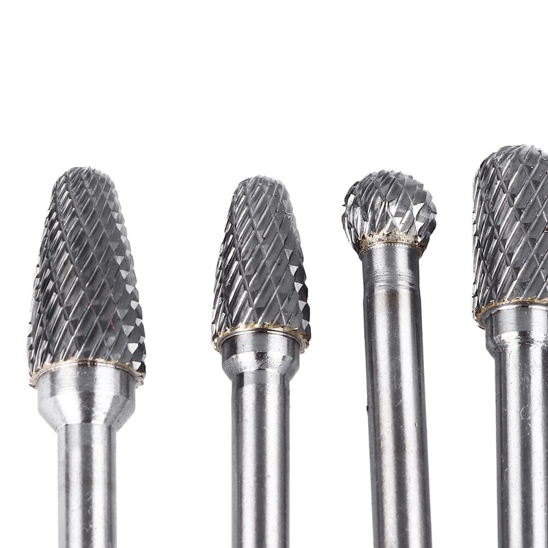 8PCS Set Stone Carving Set Tungsten Steel Rotary Polishing Rotary