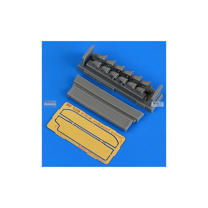 Quickboost QBT32291 1:32 Quickboost Bf109G-2/4/6/14 Exhaust (HAS kit)