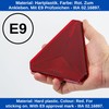 Pendant Reflector Triangles, Pack of 2, in Red, for Gluing,