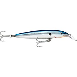 Rapala Floating Magnum® Fishing Lure | 11cm - 18 cm | 15g - 40g (Silver Blue, 11)