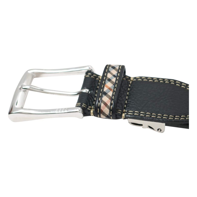 Ducks DB20480 Men's Genuine Leather Belt, Pin Type, Made in