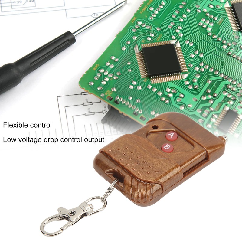 Miniature Remote Control Switch Portable Compact Size Battery Disconnect Switch
