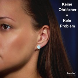 Traveller Women's Crystal Clip Earrings, Crystal