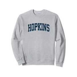 Hopkins Minnesota MN Vintage Athletic Sports Navy Design Sweatshirt