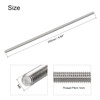 sourcing map 4Pcs M6 x 250mm Fully Threaded Rod 304
