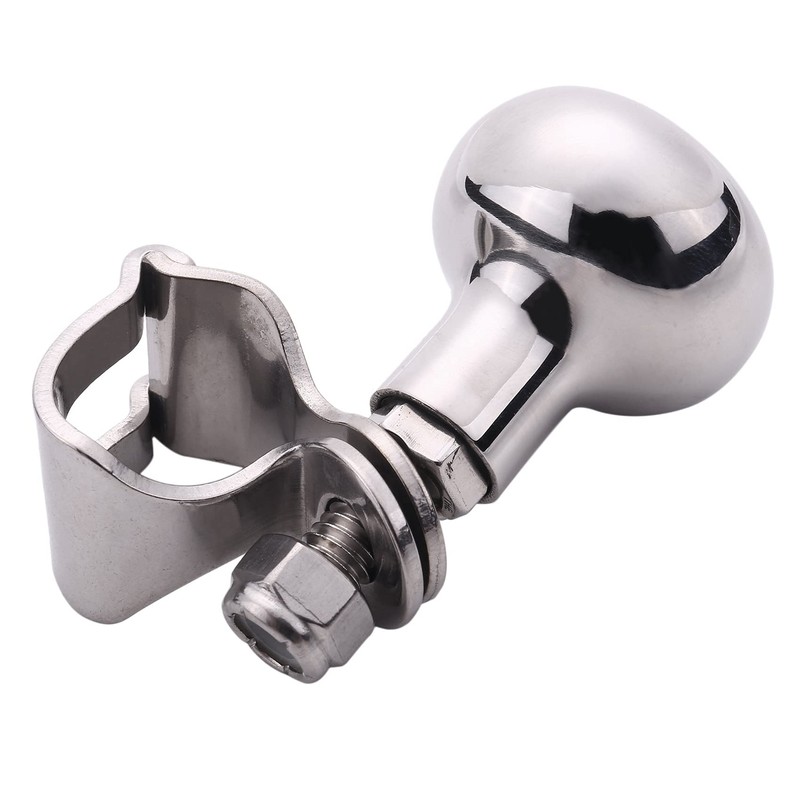 Universal Stainless Steel Steering Wheel Spinner Heavy Duty Car Truck
