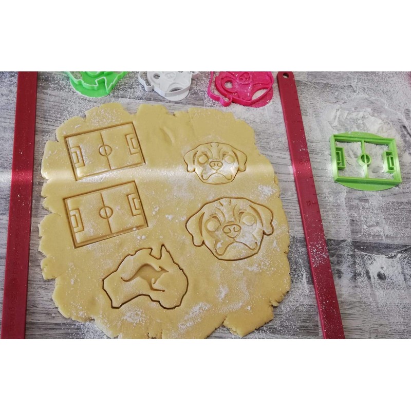 3DREAMS Kangoroo Australia Cookie Cutter, Kangaroo, Down Under Cookie Cutter,