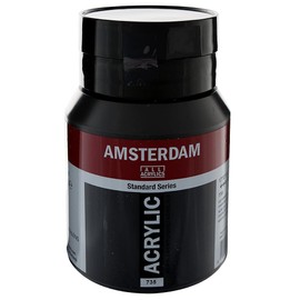 Amsterdam Standard Series - Tubo de pintura acrílica, color negro óxido 735, 16.9 onzas líquidas