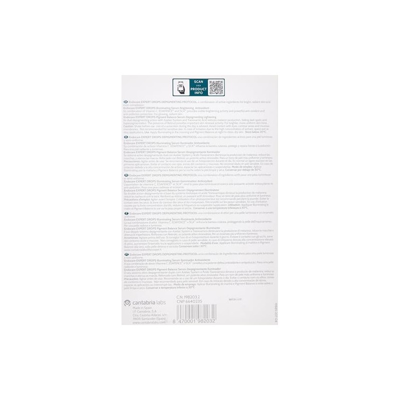 CANTABRIA LABS ENDOCARE Expert Drops Protocolo Despigmentante (2 x 10ml)