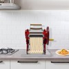 Pasta Maker Machine, Manual Hand Press, Adjustable Thickness Settings (0.5-5