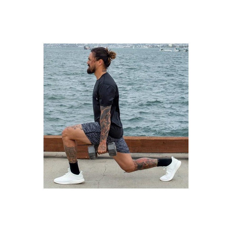 Calcetines deportivos para correr, entrenar, ciclismo y levantamiento de pesas,