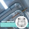 PATIKIL 7 to 6 Duct Reducer, 7 to 6 Inch