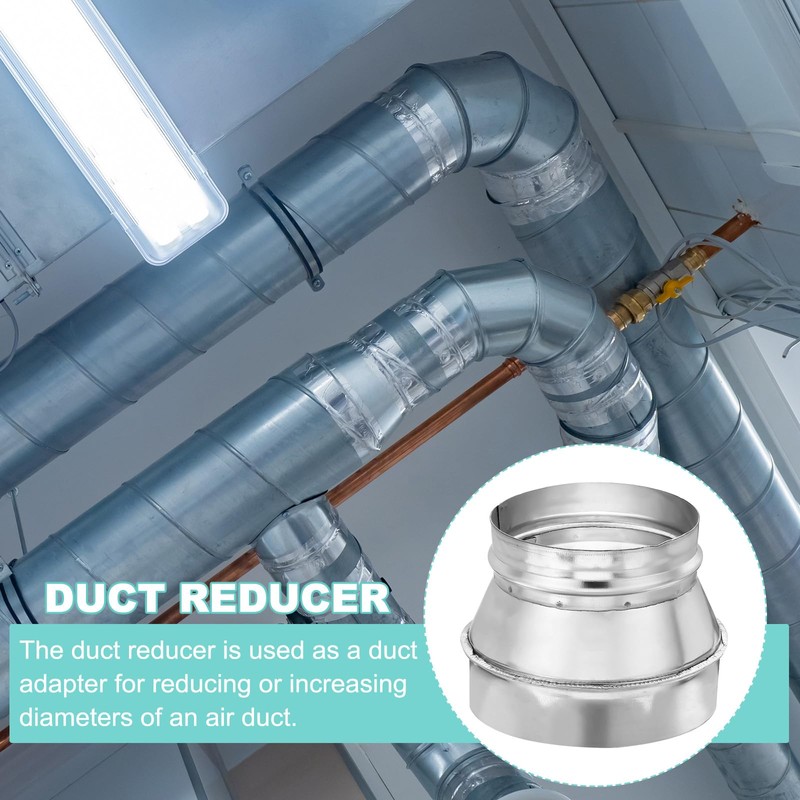 PATIKIL 7 to 6 Duct Reducer, 7 to 6 Inch