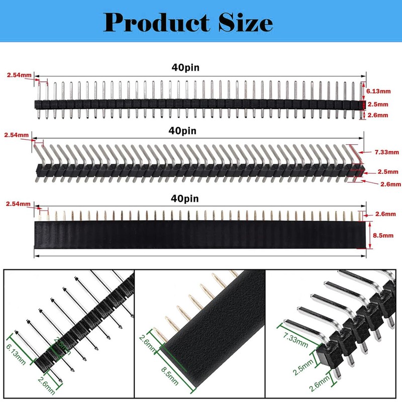 RUNCCI-YUN 48 Pieces PCB Board Kits Hole Grid Board Kit