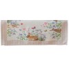texpot Tablecloth 85 x 85 cm with Bunny & Flowers