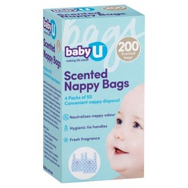 babyU Scented Nappy Bags X 200
