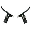 DIA-COMPE 182s-2 Tech77 w/Thumb-Lock Stopper Brake Lever Set, Black, DP2527