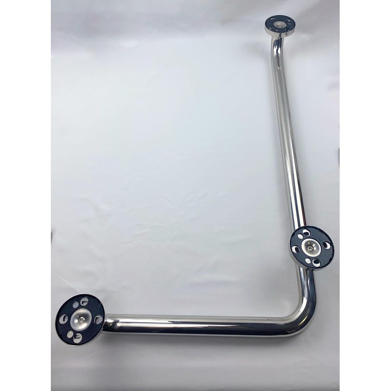 Shower Handicap Grab Bars for Bathroom Wall, L-Shaped Grab Bar,