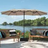 Adabana Outdoor Waterproof Pillow Covers 16x16 Inch Set of 4