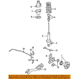 Genuine Honda 52395-S5A-004 Rear Arm (Upper) Bush