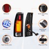 Tresound Tail Lights + 3rd Third Brake Cargo Lamp for