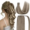 Sunny Hair Ponytail Extension Human Hair Wrap Around Ponytail Extension
