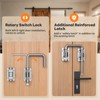 SecureLatch Sliding Door Loop Lock, 2.36 Inch Stainless Steel Patio
