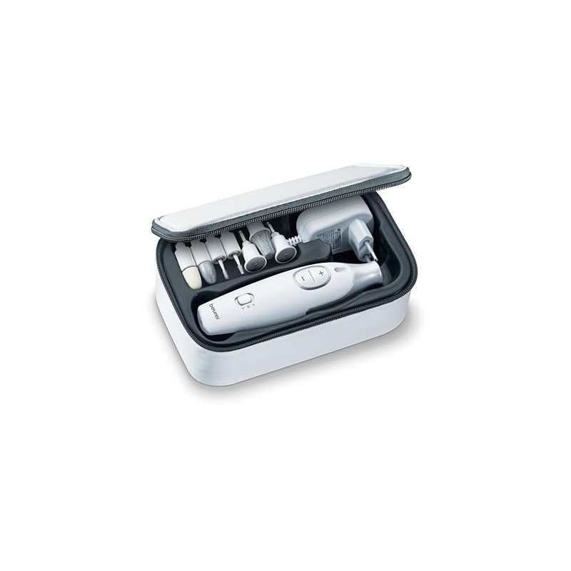 Beurer Drill Eléctrico para Uñas MP42, Manicure y Pedicure Profesional,