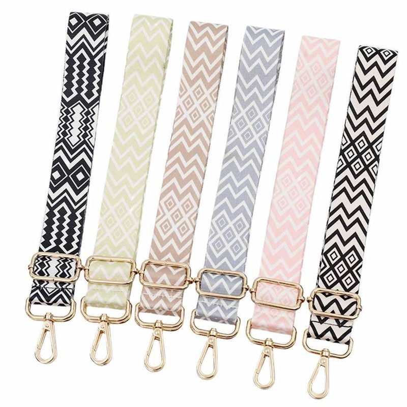 SHTGOI Bag Straps Adjustable Shoulder Strap 3.8 cm Wide Diamond