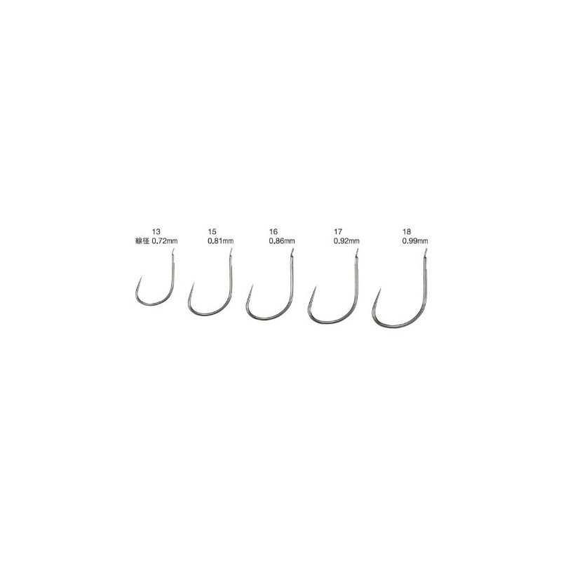 VARIVAS Gran Hook, Large Horn, Thick Shaft Type, No. 17