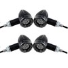 NEYORIKA LED Turn Signal Bullet-shaped Light for Motorcycles, 12 V,