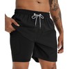 APTRO Men's Swim Trunks with Compression Liner 5 Inch Bathing