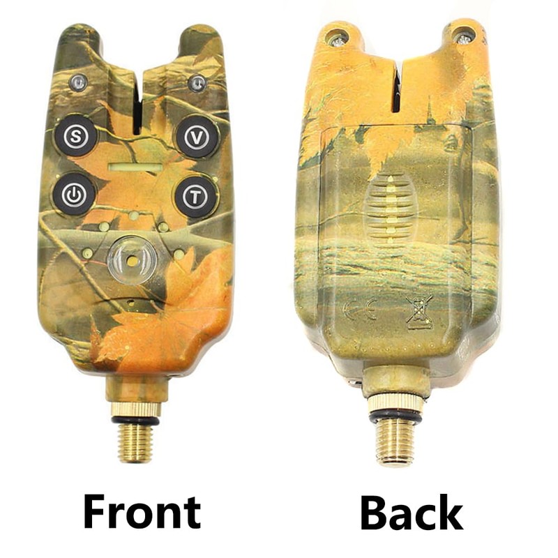 Fishing Bite Alarm, 2PCS Fishing Bite Alarm With Indicator LED,
