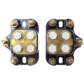 Joslyn 2369-01 587N Signal Circuit Protector, Brass Terminals, Encapsulated