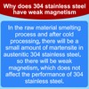 SimCos 16 Gauge Angled Finish Nails 304 Stainless Steel,(1-1/4", 1-1/2",