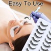 YPYMOD 10 Pairs of False Eyelashes, Natural Eyelashes, Wispy Lashes,
