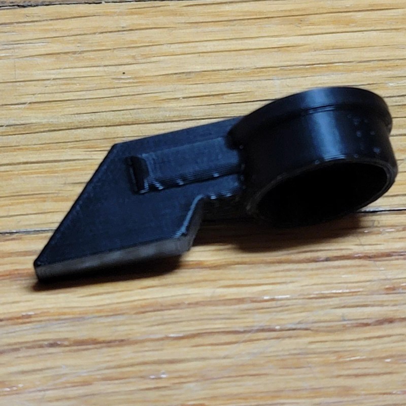 Pedal Tractor Exhaust Muffler - Plastic - Unpainted - Farmall
