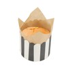 JAPCHET 400 PCS Brown and Coffee Tulip Baking Paper Cups,