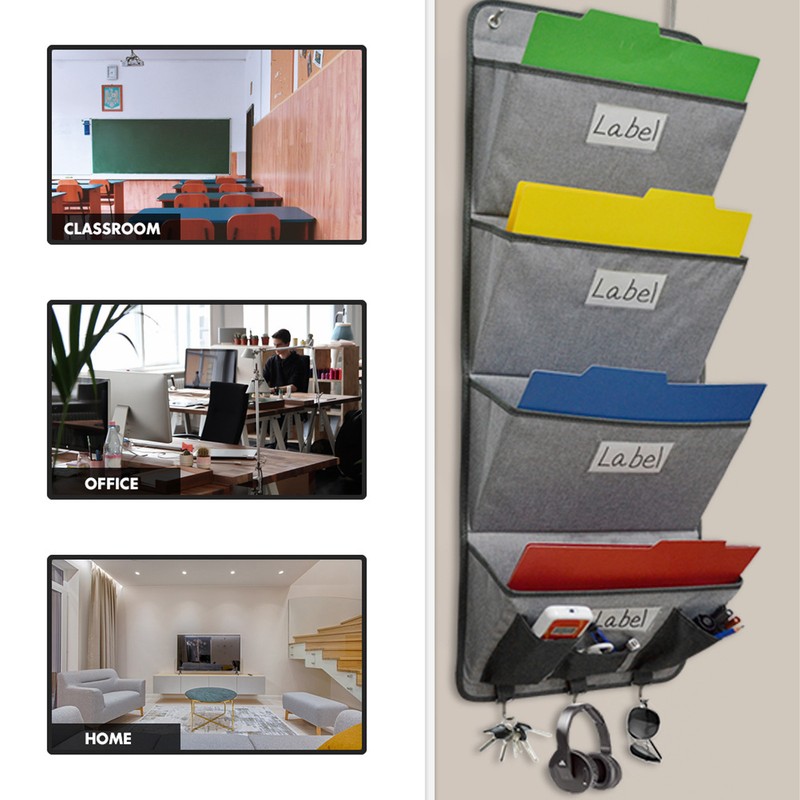 Wall Storage Hanging Bag Large Capacity Over The Door File