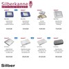 SILBERKANNE Cigar Case Cuba 17 x 6 x 3.5 cm