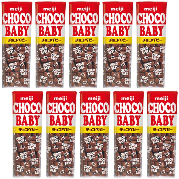Meiji Chocolate Baby 1.1 oz (32 g) x 10 Packs