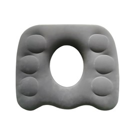 Orthopaedic Seat Cushion, Memory Foam Coccyx Cushion, Ergonomic Office Cushion, Adjustable Seat Cushion Width, Cushion to Relieve Hip and Coccyx Pain, for Office, Home, Car (Grey)