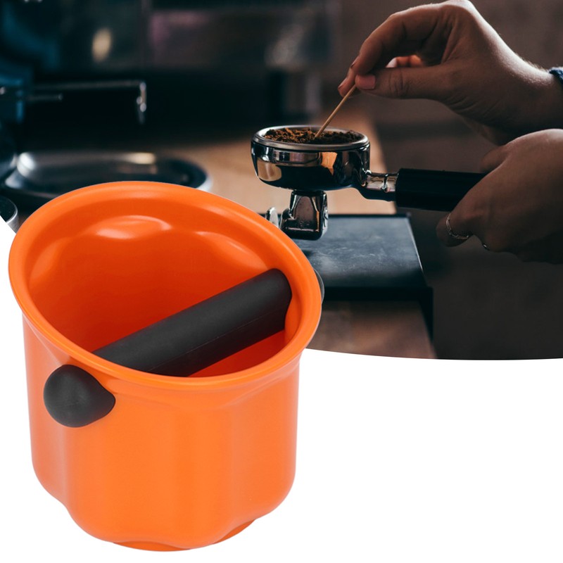 Coffee Knock Box Shock Absorbent Durable Coffee Dump Bin Cafe