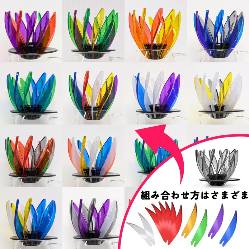 HARIO RIB-6-TY Dripper SUIREN 6-Piece Set, Yellow, For 1-4 Cups,