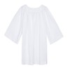 IvyRobes Premium White Round Neckline Surplice Church Liturgical Vestment Choir