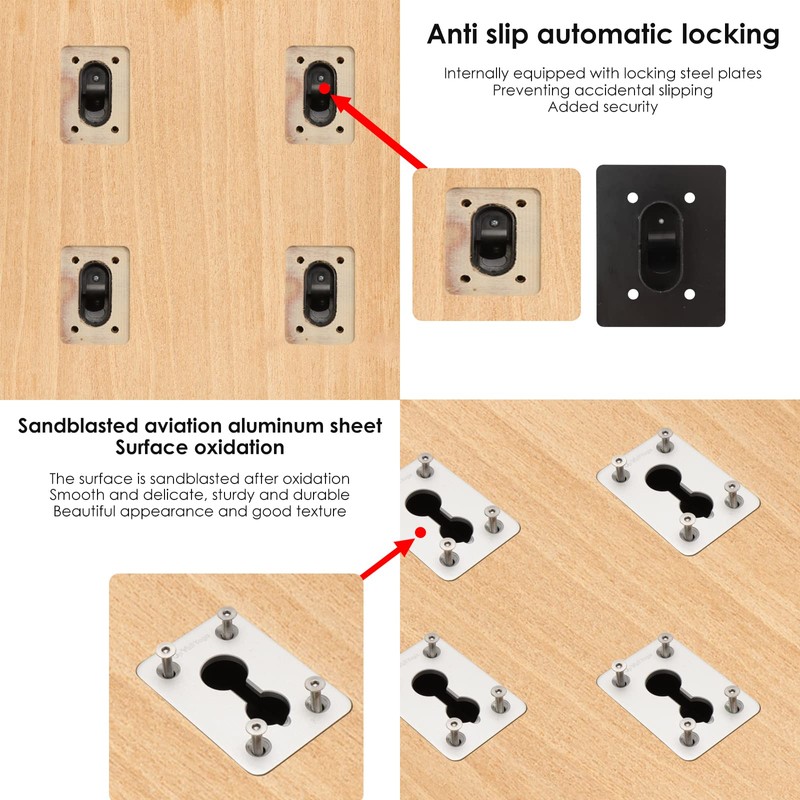 UpWallYoga Spring Socket Wall Plate - Ultimate DIY Yoga Rehab