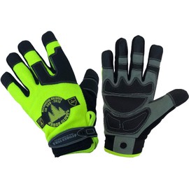 FORESTER Hi?Vis Arborist Rope/Climbing Glove (Extra Large)